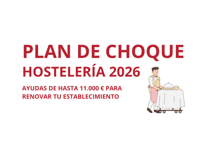 Plan de Choque Hostelería 2026: ayudas de hasta 11.000 € para renovar tu establecimiento